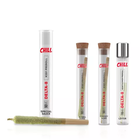 Chill Delta-8 THC Pre-Rolls 4 Pack – Bundle